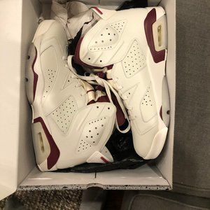 COPY - Air Jordan 6 Retro "Nike Air Maroon/Off Wh…